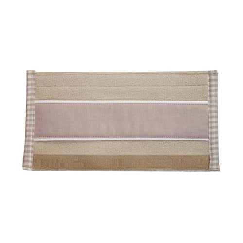 Nasenschoner hellbeige/weiß/karo WB - Biniebo