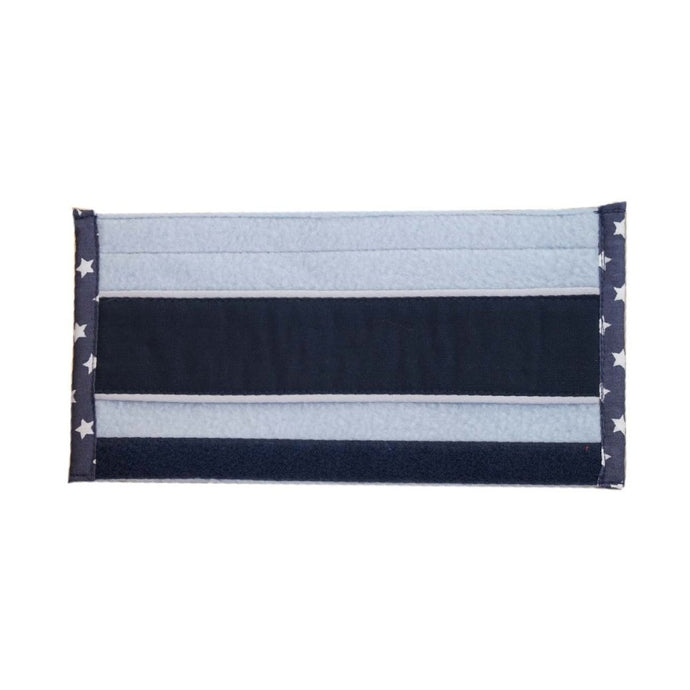 Nasenschoner hellblau/navy/stars PO - Biniebo